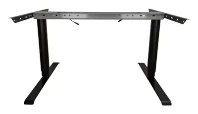 Elskrivbord Lanab Design Svart 120-140×80-90 (4)