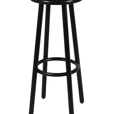 Barpall Mitab Montmartre H: 81cm Svart