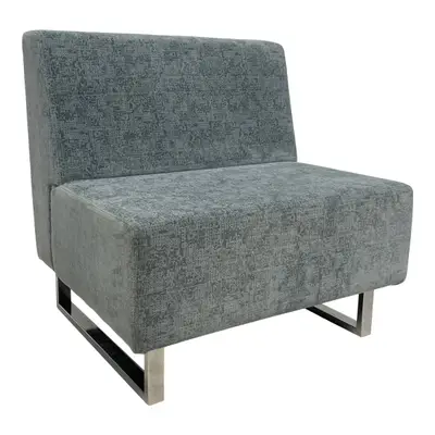 Soffa Johanson Design U-Sit 1-Sits Blågrå/Mönstrad