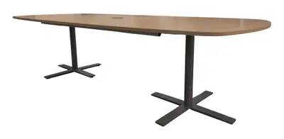 Konferensbordsstativ Kinnarps Oberon Grå 280×120