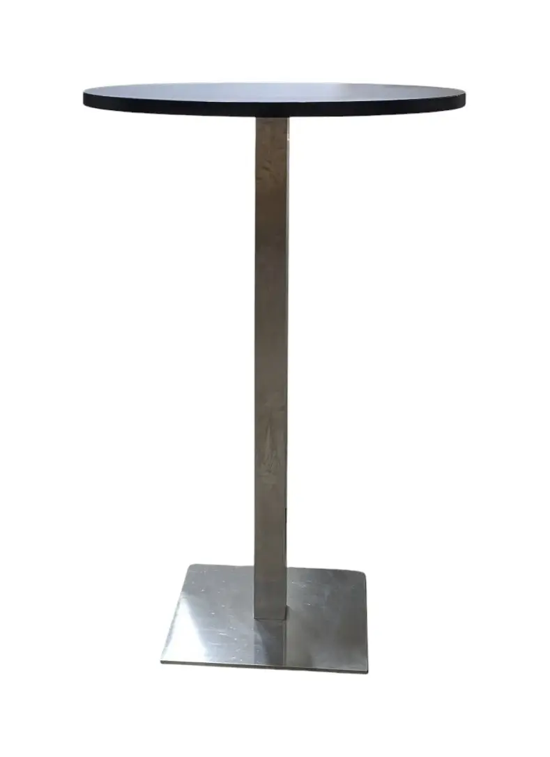 Ståbord SvartKrom Ø70