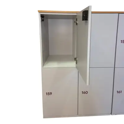 Förvaringskåp Flexlock 8-skåp GråEk