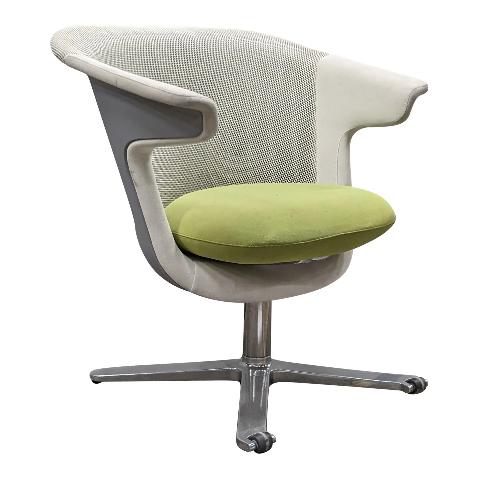 Konferensstol Steelcase I2I GrönVitKrom