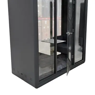 Telefonbås Pod Flekssit SvartGrå (5)