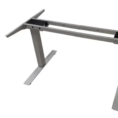 Elskrivbord ROL Ergo Grå 120-160×70-80