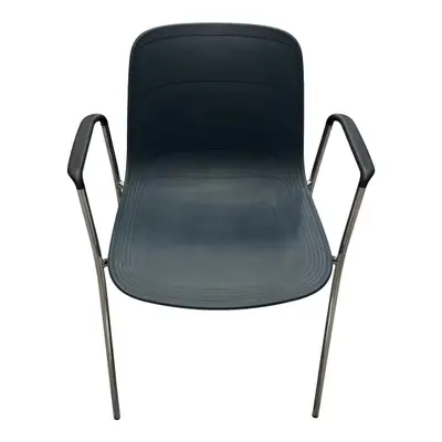 Konferensstol Lammhults Grade MörkblåKrom