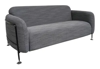 Soffa Massproductions Mega 2 Seater Sofa Mörkgrå (4)