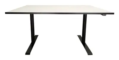 Elskrivbord Lanab Design Svart 120-140×80-90 (5)