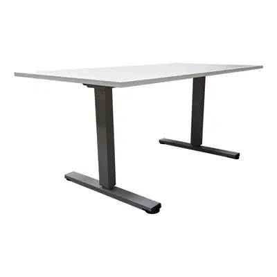 Elskrivbord Martela Pinta VitGrå 140×80