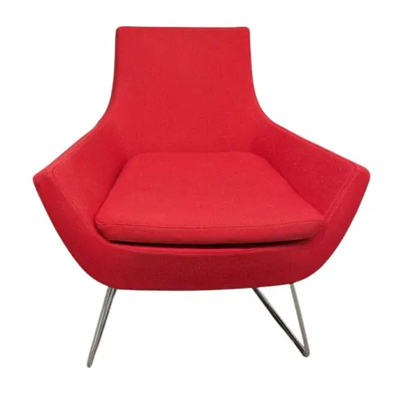 Fåtölj Swedese Happy RödKrom