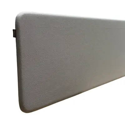 Bordsskärm Abstracta Softline Ljusgrå 140×45 (2)