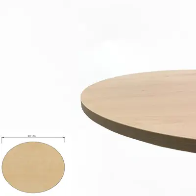 Bordsskiva Ø110 Björk