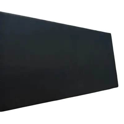 Bordsskärm Svart 145×65