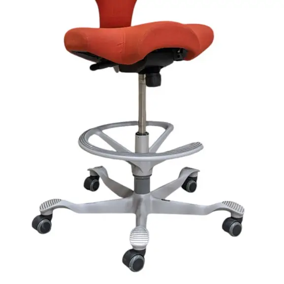 Kontorsstol HÅG Capisco OrangeGrå (1)