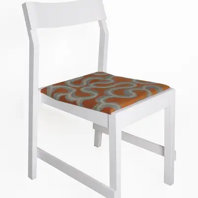 Stol NC Nordic Care Rialto 431 Vit/Brun