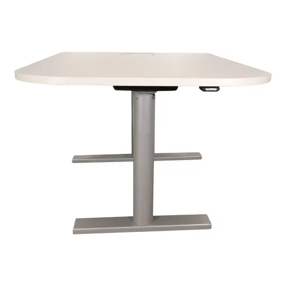 Elskrivbord Duba B8 VitGrå 100-80×140 (2)