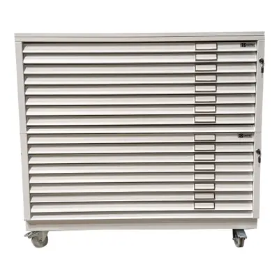 Ritningshurts Bieffe 16-lådor Vit