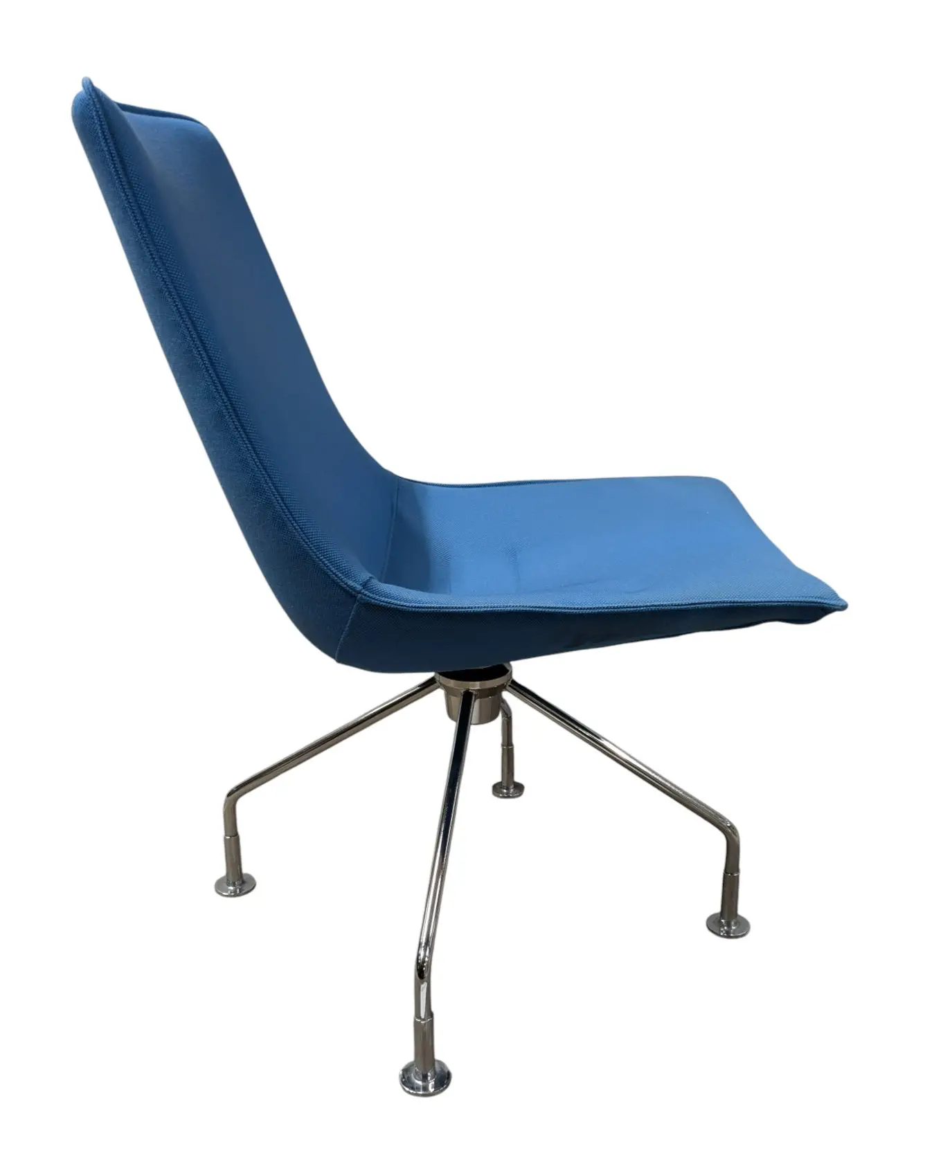 Konferensstol Lammhults Comet LjusblåKrom (4)