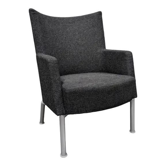 Fåtölj Kinnarps Invito Mörkgrå
