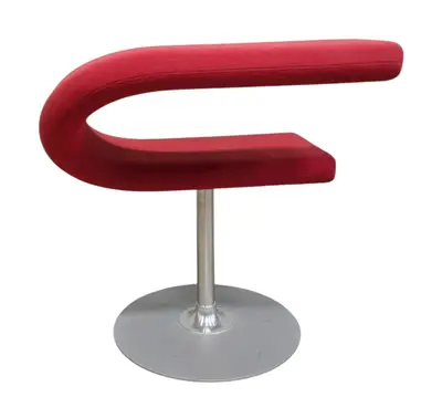 Fåtölj Blå Station Innovation C RödKromGrå (2)