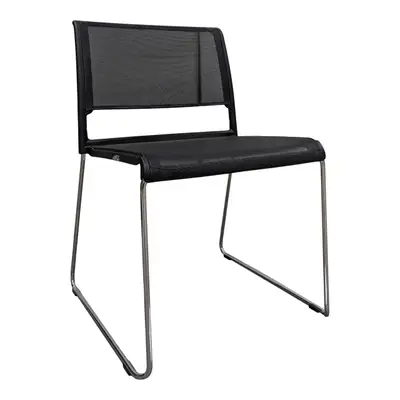 Konferensstol Wilkhahn Aline 2301 SvartKrom