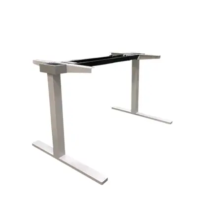 Elskrivbord Swedstyle Flex Ljusgrå L-Fot 120-180×80