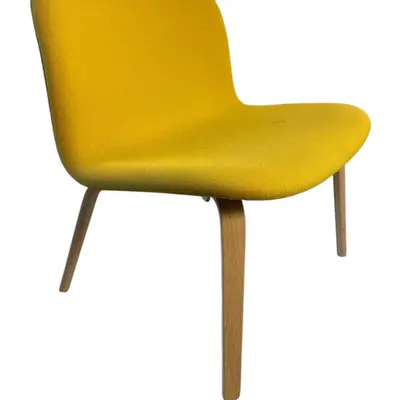 Fåtöljloungestol Muuto Visu Loungechair GulEk
