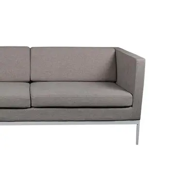 Soffa Lotus Furniture Bergamo 3-sits Grå/Vit