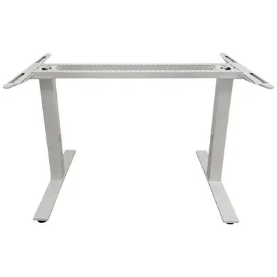 RPG 150221-257147 Skrivbord Fast stativ Kinnarps Oberon Vit 120-160×80-90cm