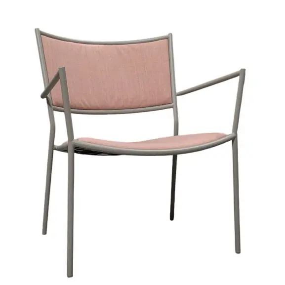 Fåtölj Massproductions Jig Easy Chair GråRosa