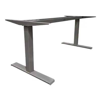 Elskrivbord Kinnarps Oberon Grå 160-180×70-80