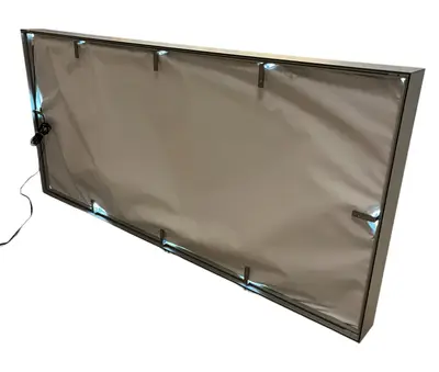 Tavla Canvas med LED Belysning Stenkust (2)