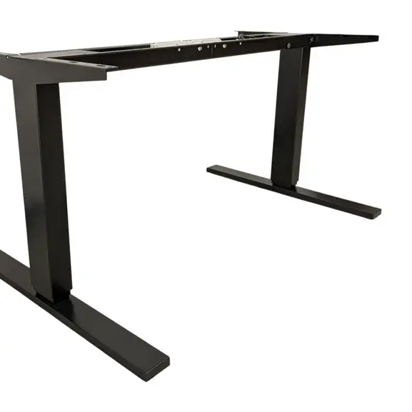 Elskrivbord Swedstyle Aero Flex 2B3D Svart 120-200×80 (2)