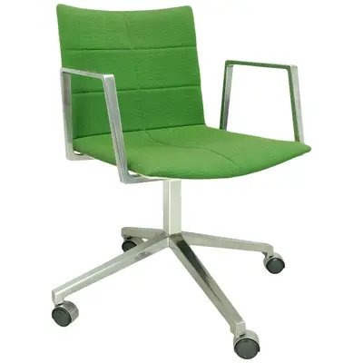 Konferensstol Lammhults Archal Grön/Aluminium