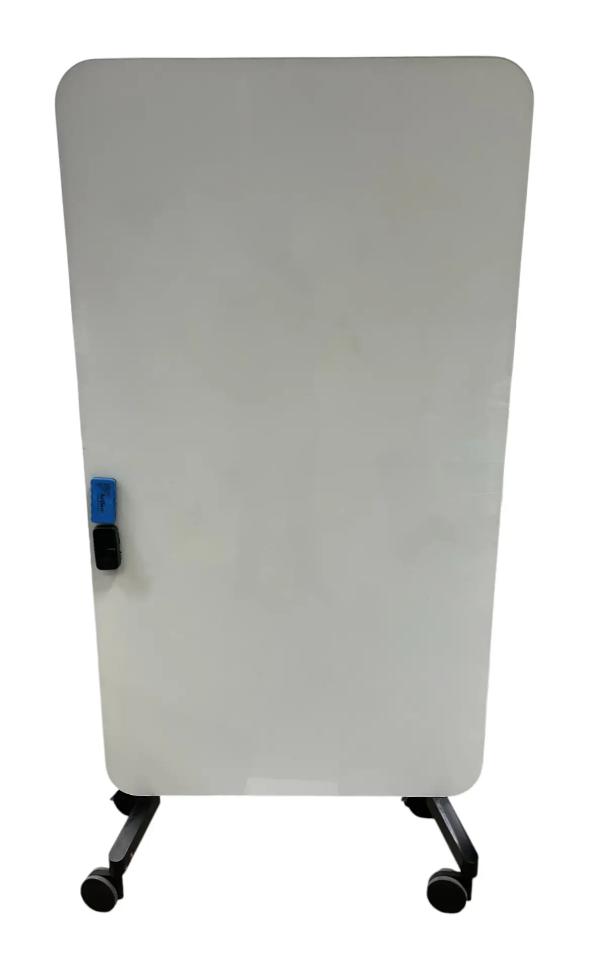 WhiteboardGolvskärm VitSvart 100×197 (1)