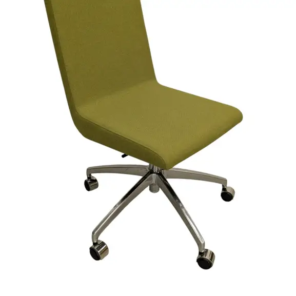 Konferensstol EFG Woods LjusgrönKrom (2)