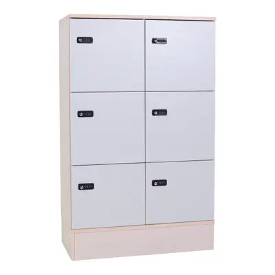 Personlig Förvaring Kinnarps Ask/Grå 6-dörrar