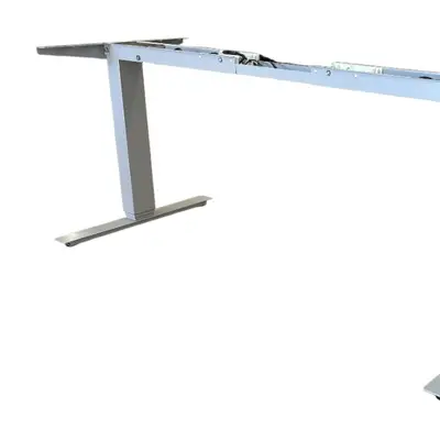Elskrivbord Edsbyn Opus Ljusgrå 120-200×70-80 (3)