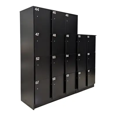 Förvaring Martela The Wall med Flexlock Svart (9)