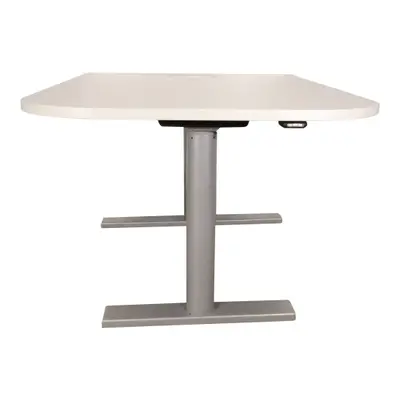 Elskrivbord Duba B8 VitGrå 100-80×140 (2)