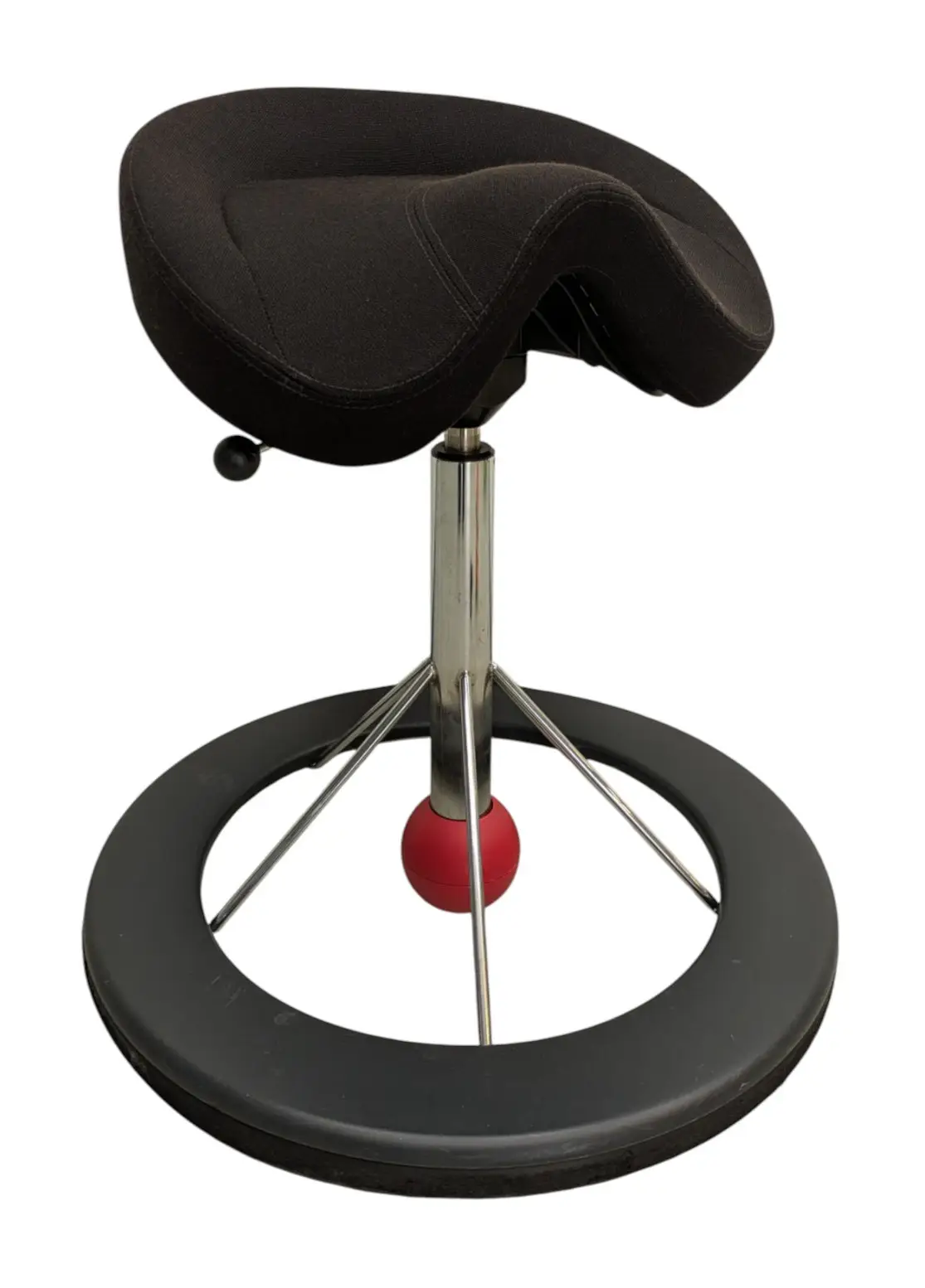 Sadelstol Back App Svart