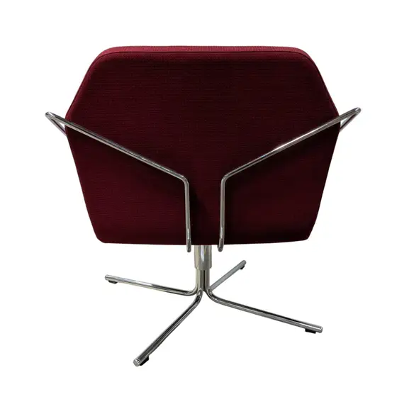 Fåtölj Skandiform Aeon F-280 RödKrom (5)