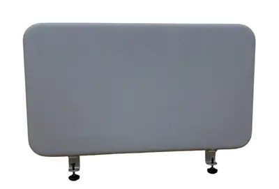 Bordsskärm Abstracta Softline Grå 80×45 (2)