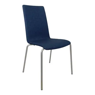 Stol Basic Collection Talk Blå/Silver