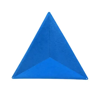Ljudabsorbent Abstracta Aircone Blå (3)