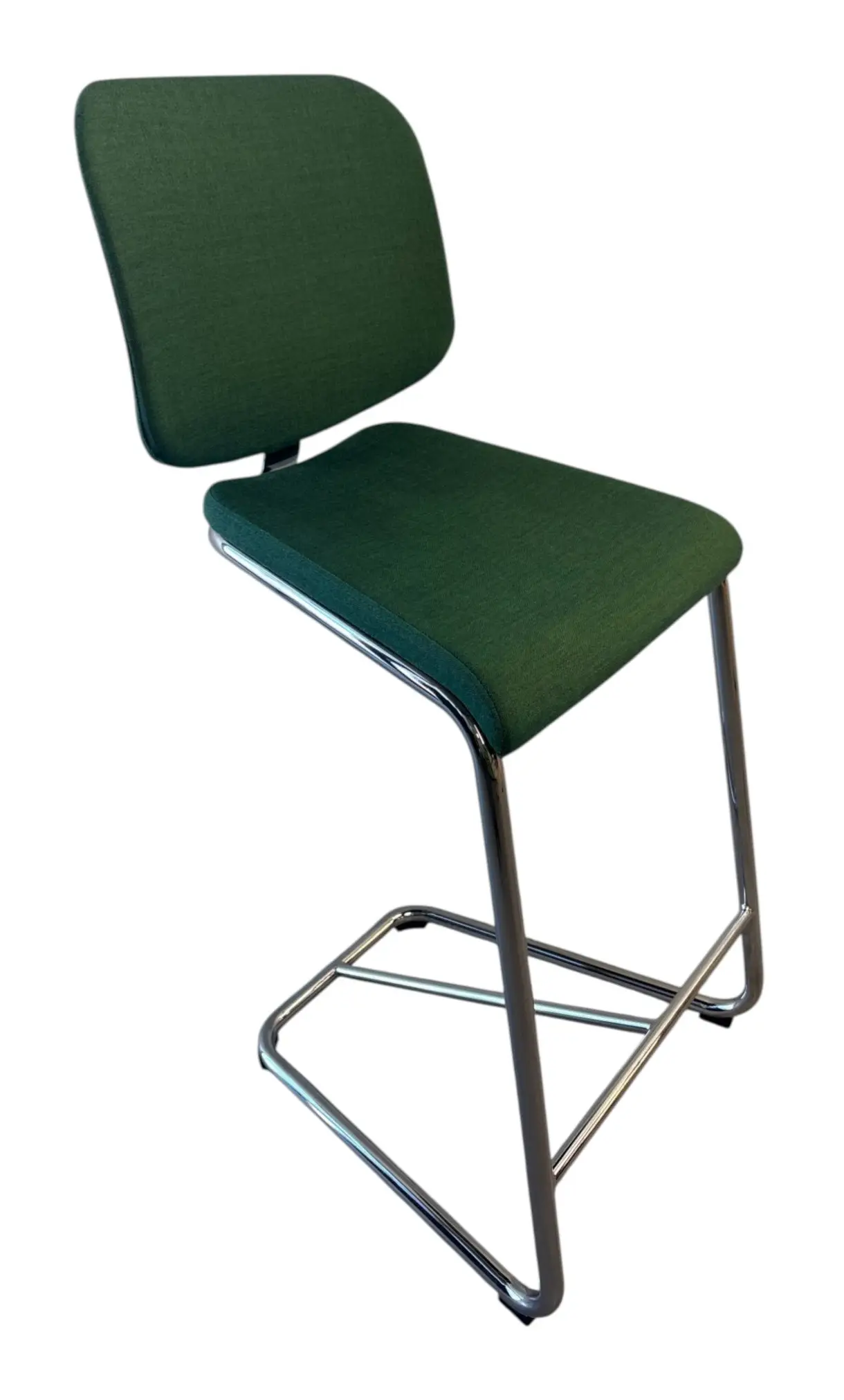 Barstol Lammhults Add MörkgrönKrom