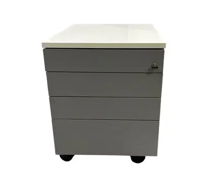 Rullhurts Martela Cupio 3-Lådor Vit (1)