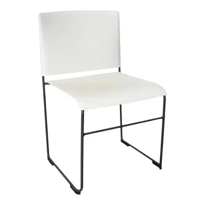 Stol Arper Stacy Vit/Svart