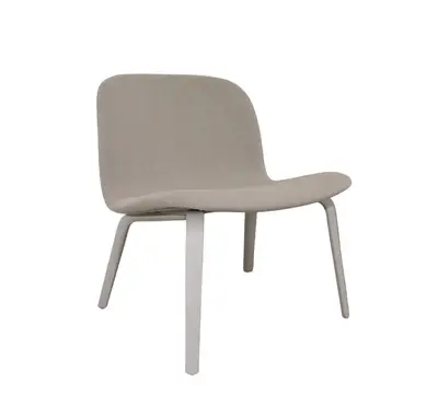 Fåtölj Muuto Visu Lounge Chair BlågråGrå