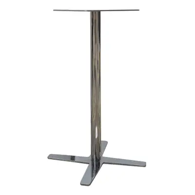 Stilrent kromat pelarstativ från Balzar Beskow. (2)